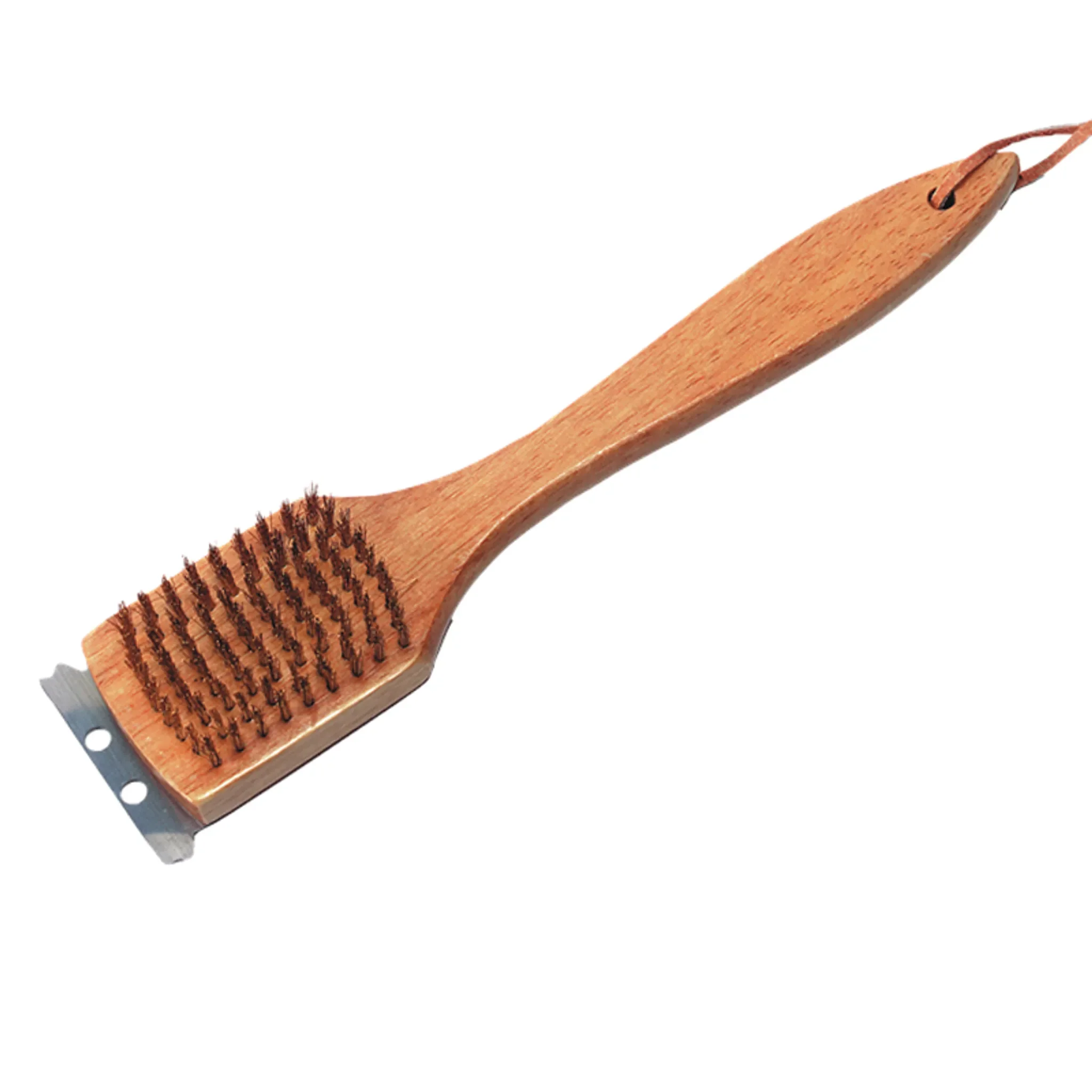 BBQ-Grillbürste mit Holzgriff – 30,5 cm