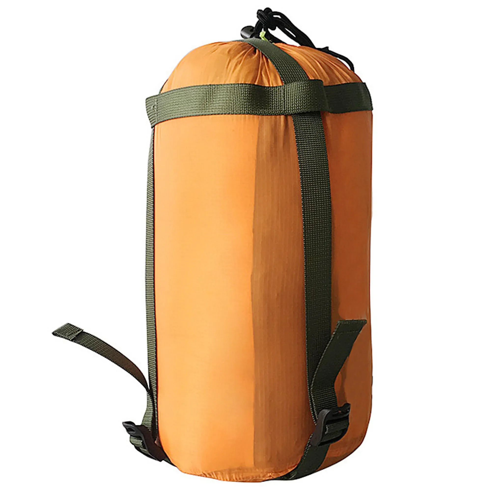 Outdoor-Kompressionstasche für Schlafsack & Campingzubehör – Orange