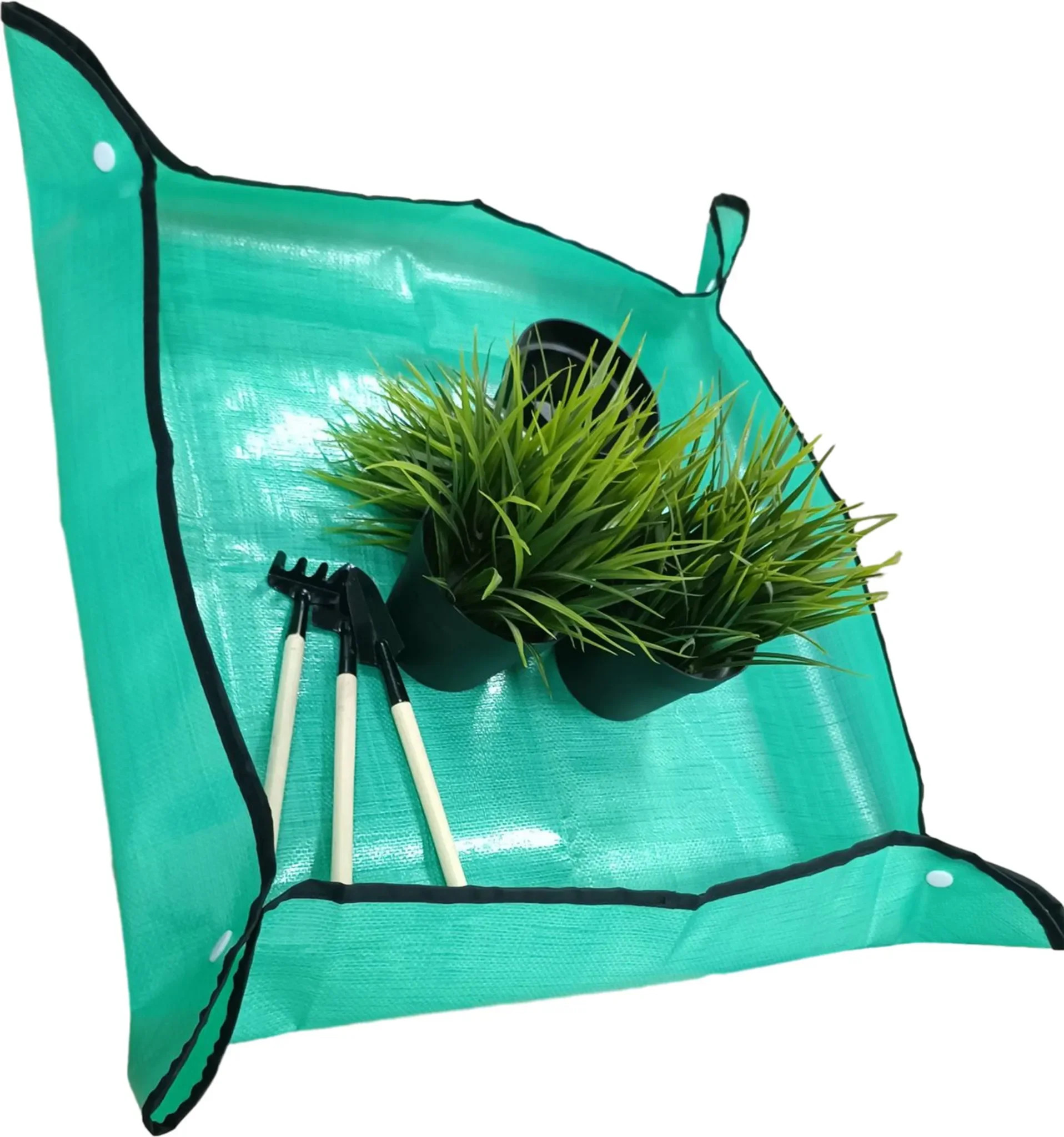 Umtopf- & Repotting-Matte für Zimmerpflanzen – grün