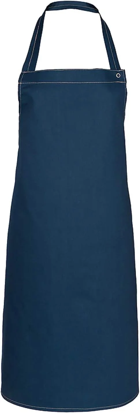 Kochschürze / Latzschürze im Jeans-Stil – blau