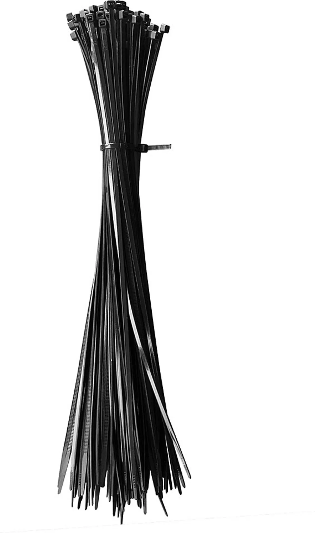 Kabelbinder Schwarz 350 × 3,6 mm – 100er-Set